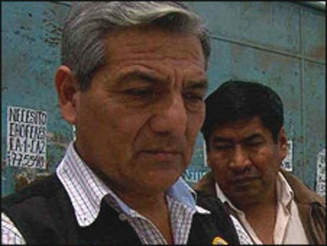 El coronel Ilidio Espinoza 