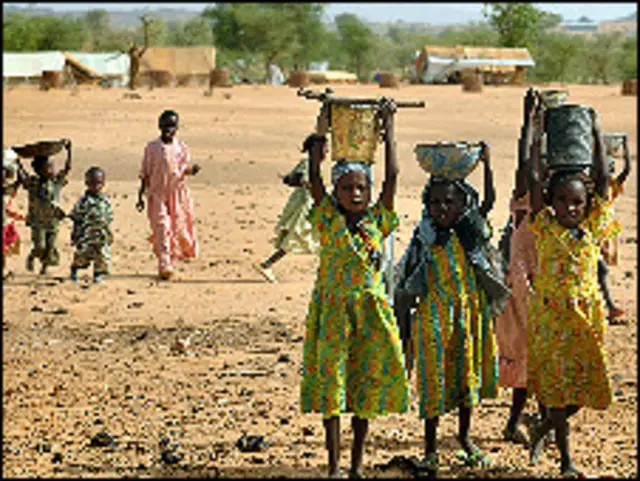 نازحون سودانيون في تشاد 