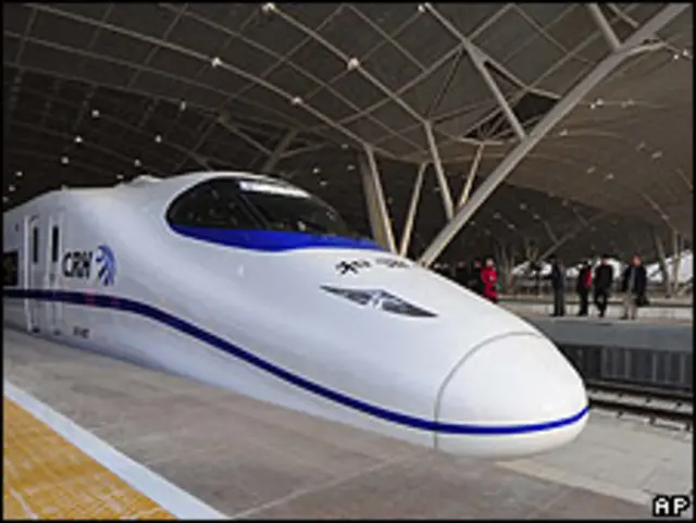中國的高速火車