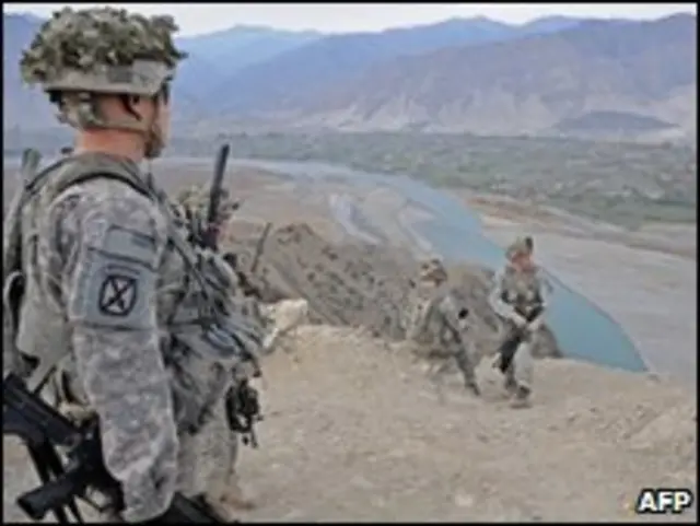 Soldados americanos no Afeganistão