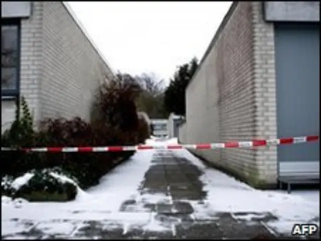 Rumah Kurt Westergaard di Aarhus diperkuat 