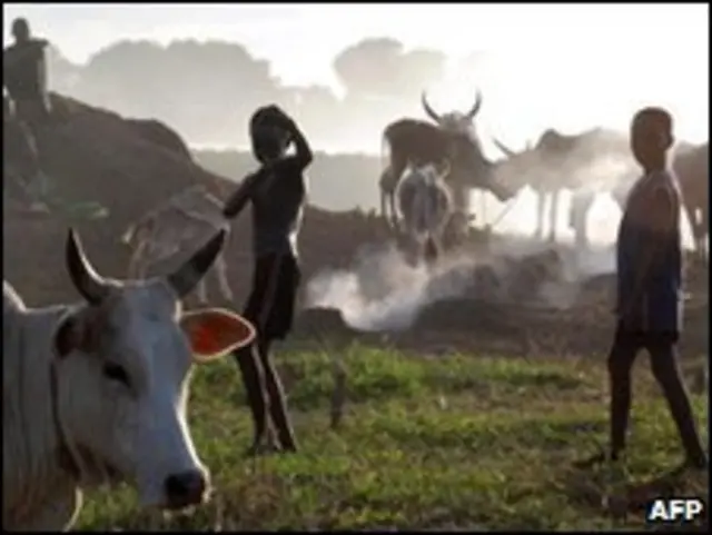 رعاة من جنوب السودان