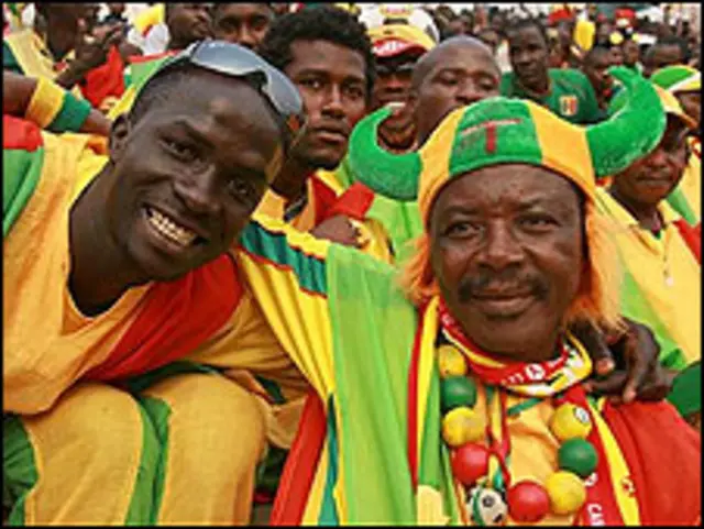 Seguidores del equipo de Togo