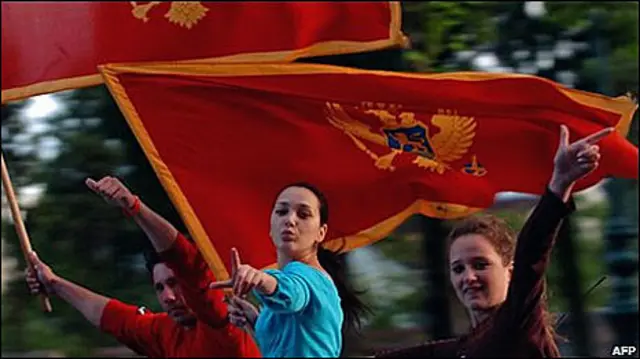 Флаг Черногории