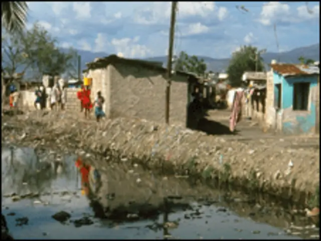 Favela em Porto Príncipe