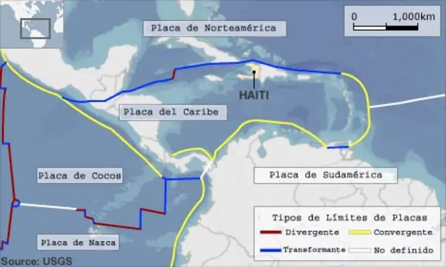Ubicación geológica de Haití