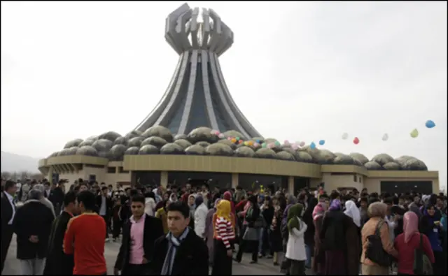 مقبرة ضحايا مجزرة حلبجة