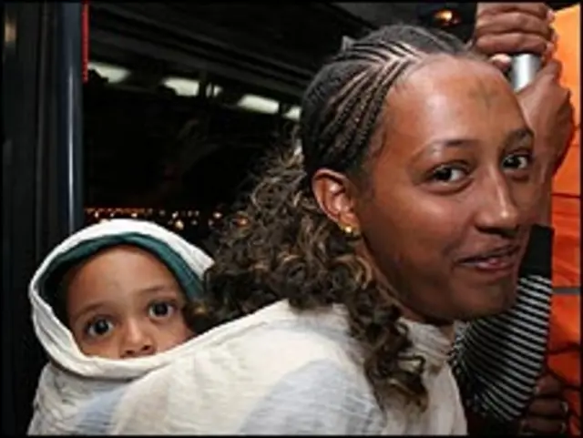 واحدة من مجموعة الـ81 التي وصلت إلى إسرائيل في 19/01/10