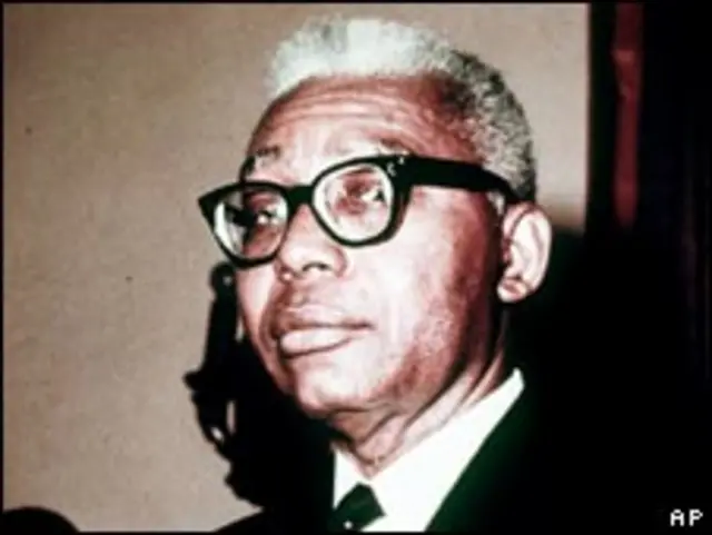 El dictador haitiano Francois Duvalier