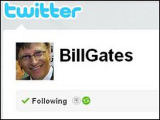 Bill Gates en Twitter
