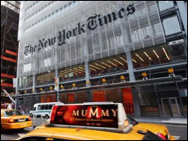 Kantor New York Times di New York
