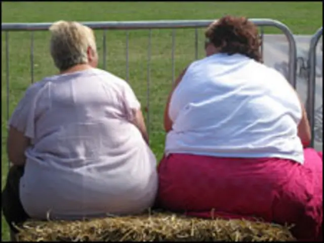 मोटी महिला