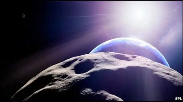 Астероид и Земля