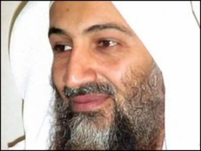 زعيم تنظيم القاعدة أسامة بن لادن