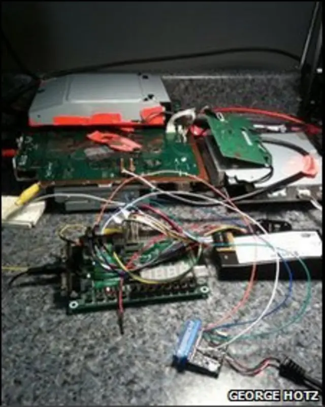 Снимок "железа" Хотца