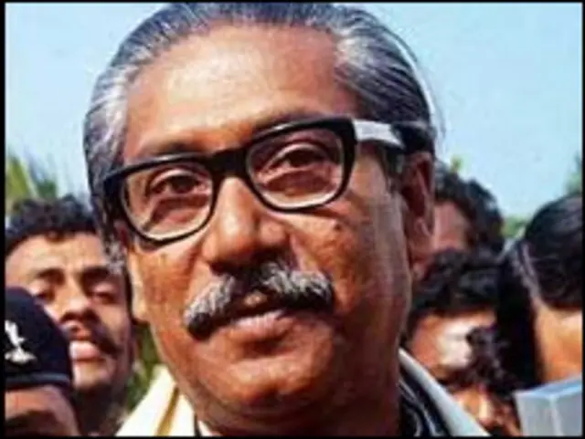 شیخ مجیب ملک کے پہلے صدر تھے 