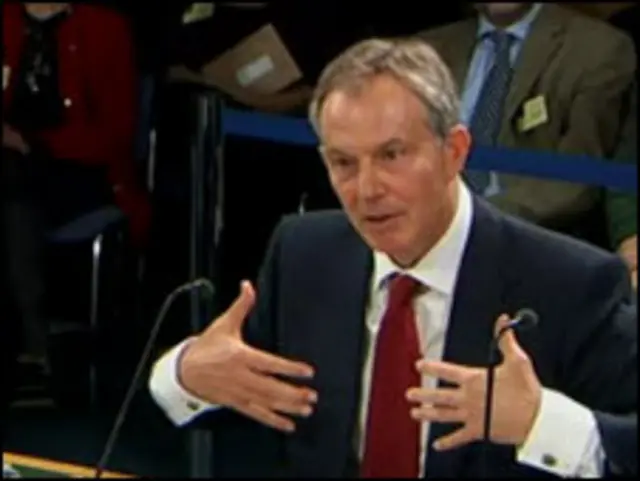 O ex-premiê britânico Tony Blair 