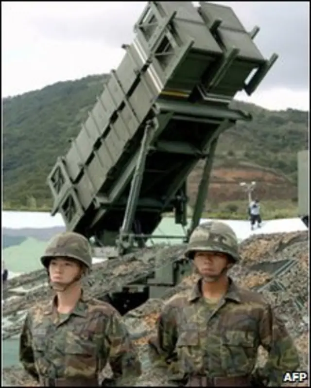 Peluncur rudal Patiot milik Taiwan