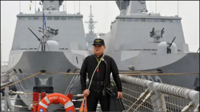 Американские корабли в Тайване