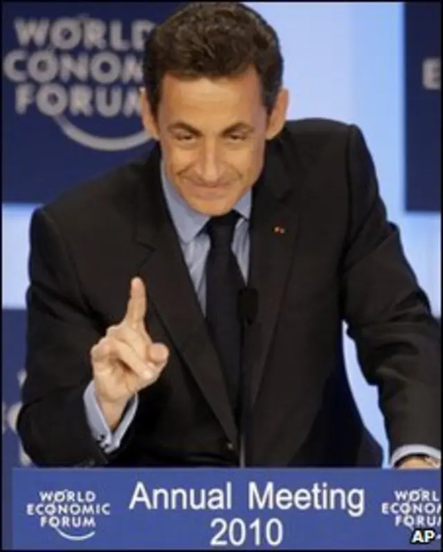 Davos thiếu hẵn các chính khách "nặng ký" mặc dù TT Pháp Sarkozy có đến khai mạc