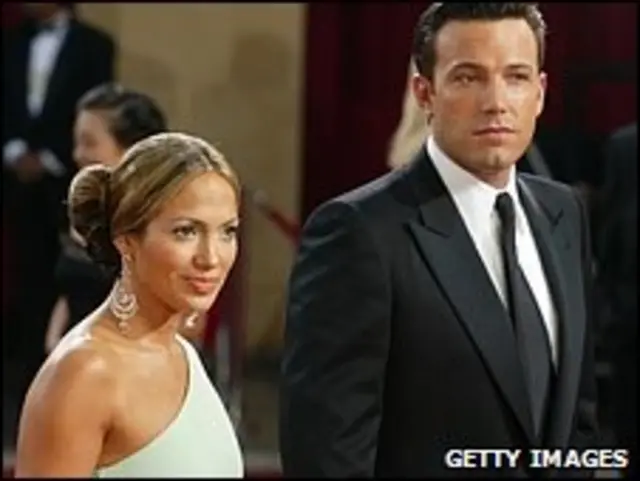 Jennifer Lopez y Ben Affleck