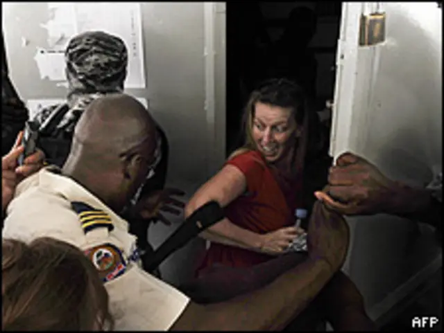 Una misionera de EE.UU.