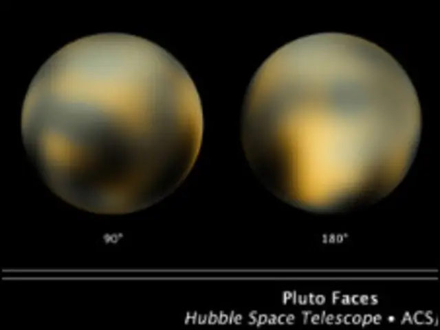 Cüce gezegen Plüton'daki renk değişikliği 