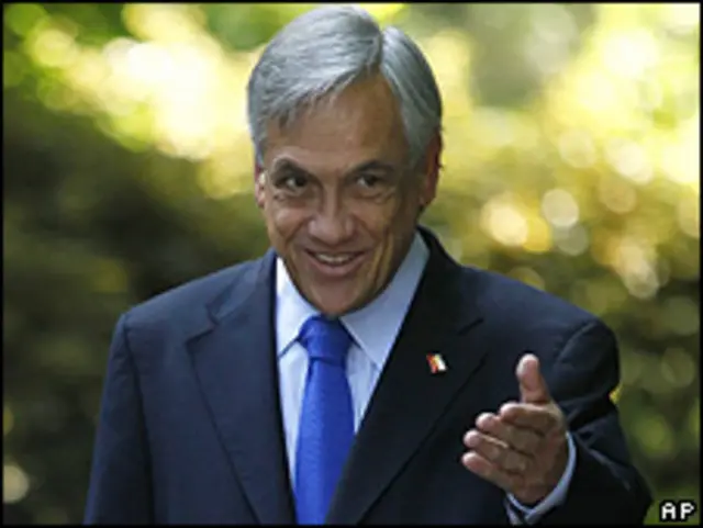 Sebastian Piñera, Presidente electo de Chile.