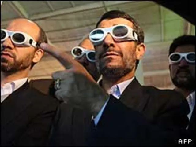احمدی نژاد در نطنز