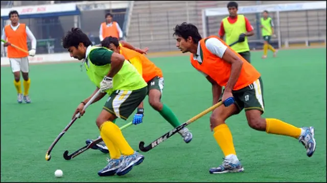 पाकिस्तानी हॉकी खिलाड़ी