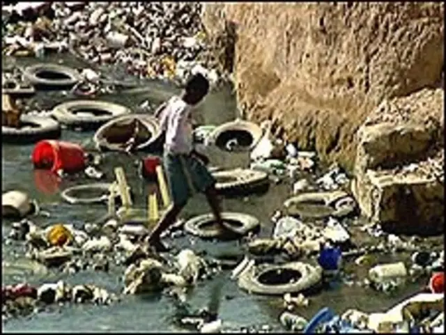 Superviviente del terremoto en Haití