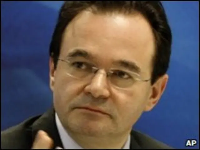 Menteri keuangan Yunani