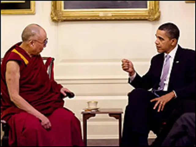 Dalai Lama dan Obama