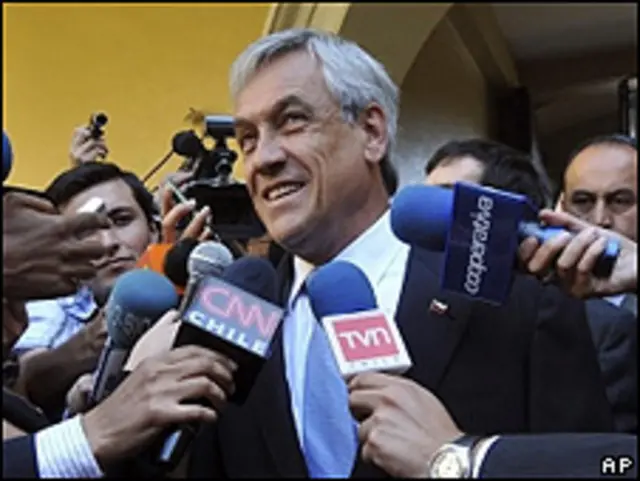 Sebastián Piñera, presidente electo de Chile