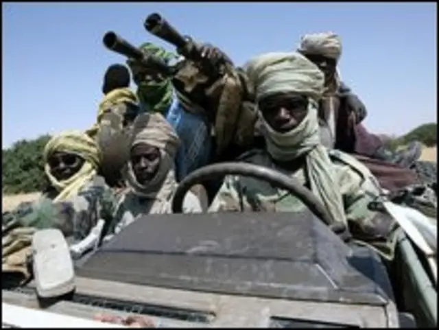 مسلحون من حركة العدل والمساواة