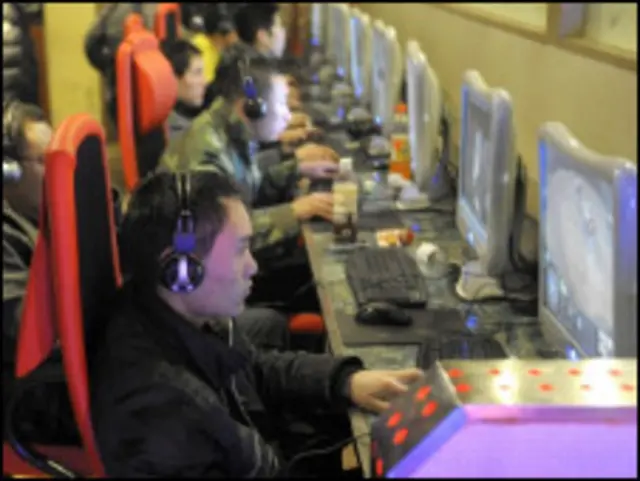 Интернет-кафе в Китае