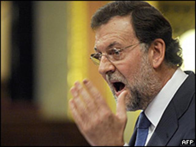 Mariano Rajoy, líder del Partido Popular.