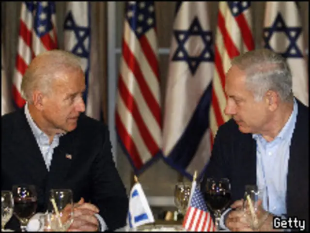 نتانیاهو و بایدن