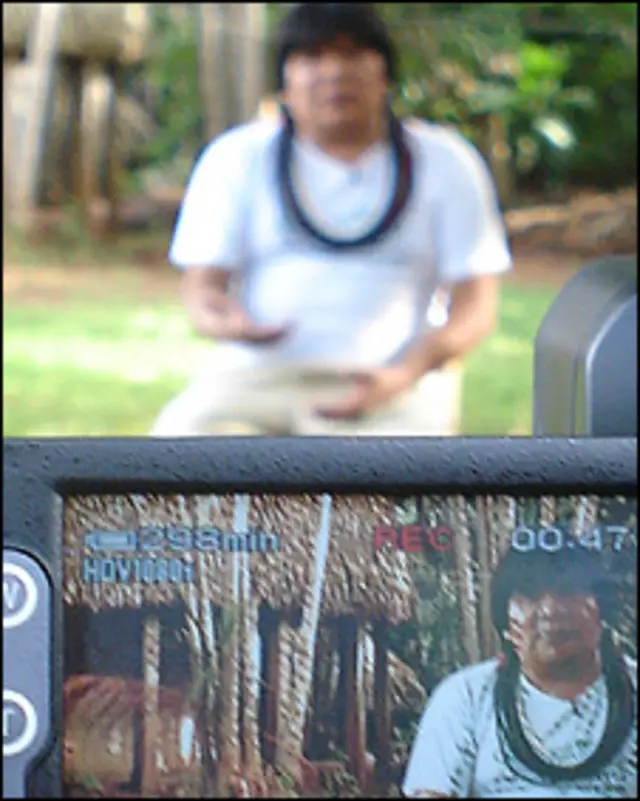 Almir, líder dos Suruí 