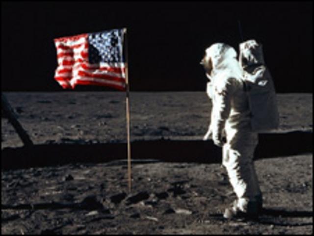 Buzz Aldrin en la luna (Foto NASA)