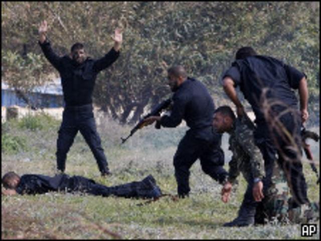 боевики ХАМАС 