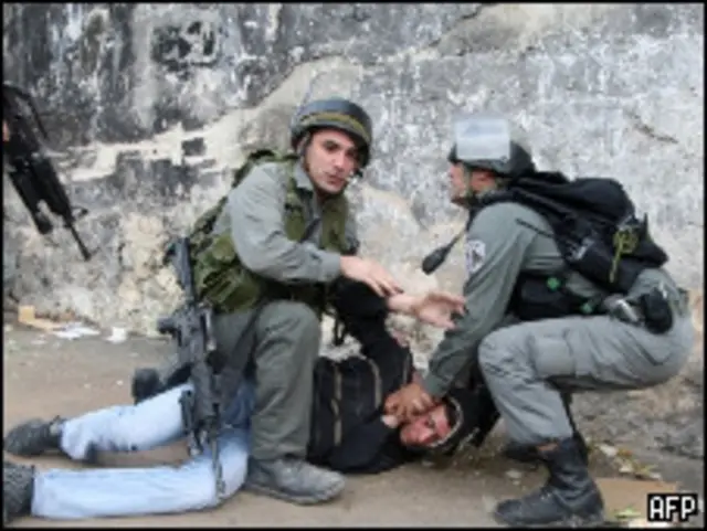 полиция в восточном Иерусалиме