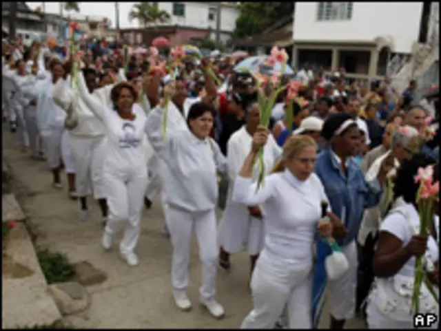 Protesta de las Damas de Blanco en Cuba
