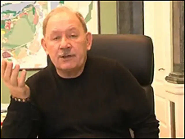 Кадр из видео-обращения мэра Самары Виктора Тархова о переименовании улиц