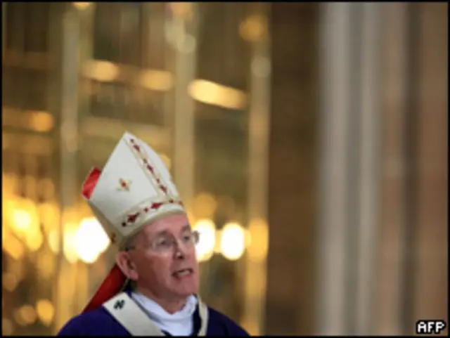 El cardenal Sean Brady