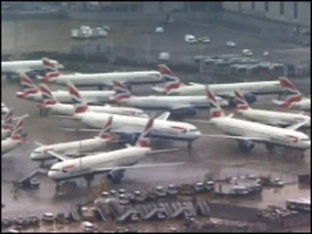 英航罷工已經進行了三天