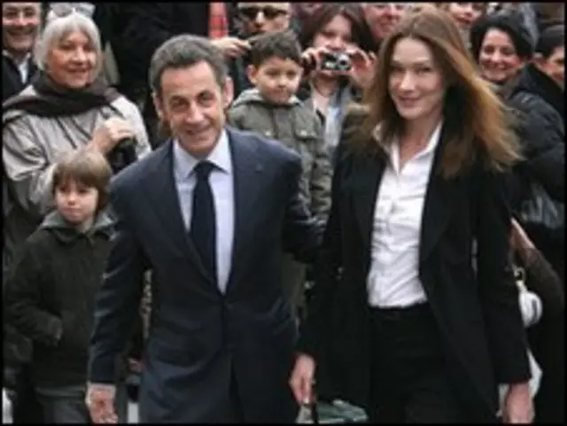 Presiden Prancis Nicolas Sarkozy