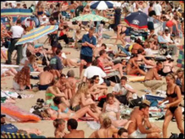 气象预报说今年英国将会迎来一个让人难忘的炎热夏季