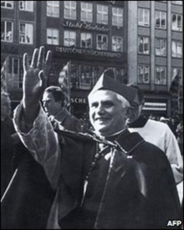 Papa Benedicto, foto de archivo