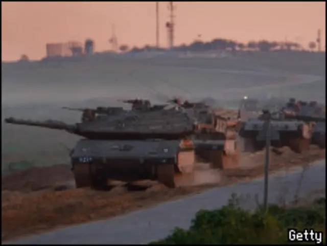 Израильские танки (архивное фото)